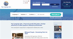 Desktop Screenshot of jobsinprague.cz